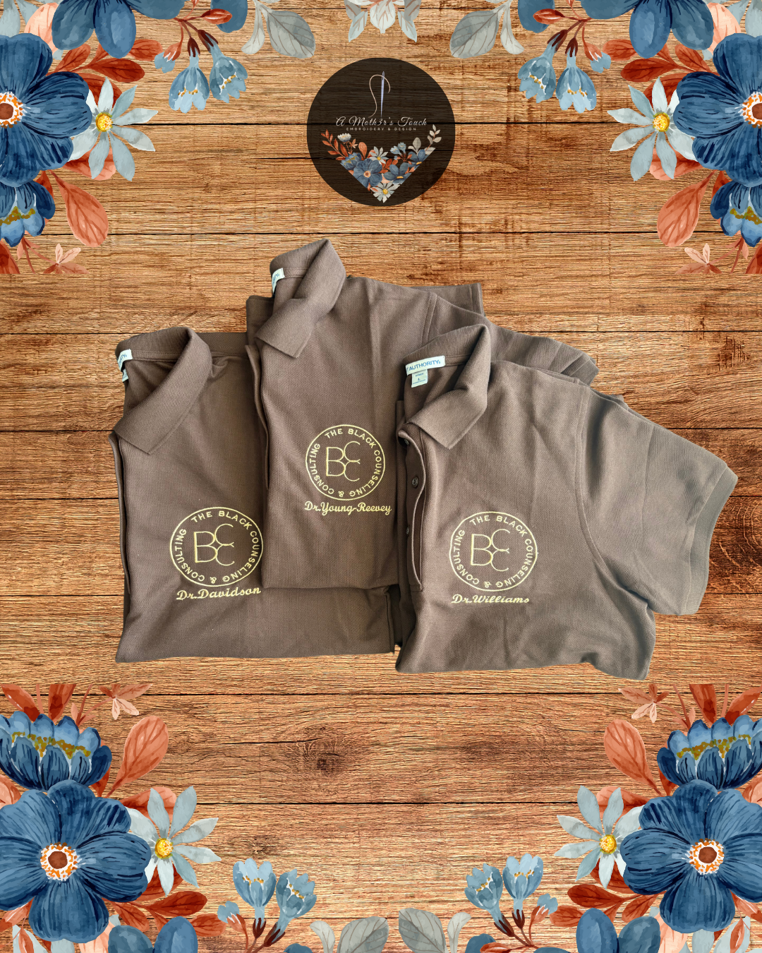 Custom Business Logo on Polo