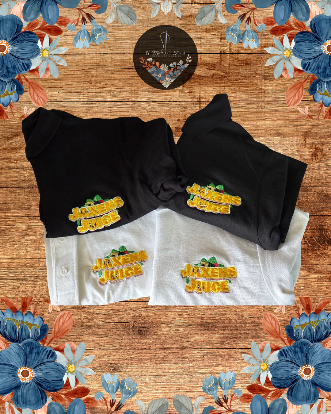 Custom Business Logo on Polo